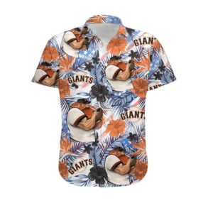 Funny San Francisco Giants Custom Name Hawaiian Shirt