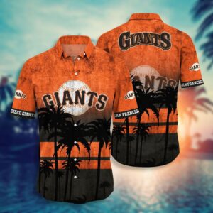 San Francisco Giants Tropical Hawaiian Shirt
