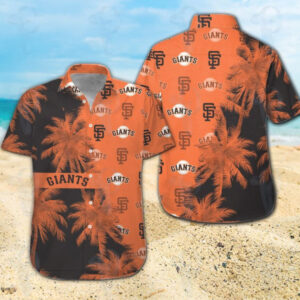 San Francisco Giants All Over Printed Hawaiian Shirts