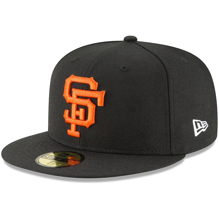 San Francisco Giants New Era Black Cooperstown Collection Logo ...