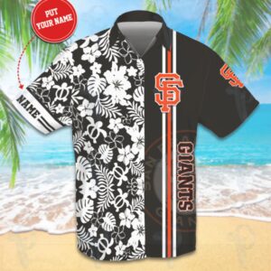 San Francisco Giants MLB Stadium Palm Tree Hawaiian Shirt – Saleoff